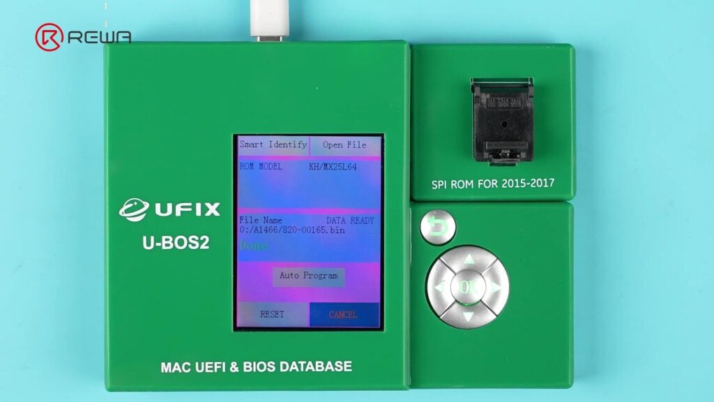erase bios chip with programmer