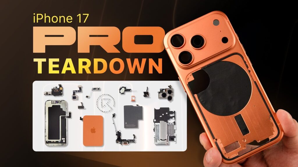 iPhone 17 Pro Teardown: Secrets, New Design Changes, and Repair Insights
