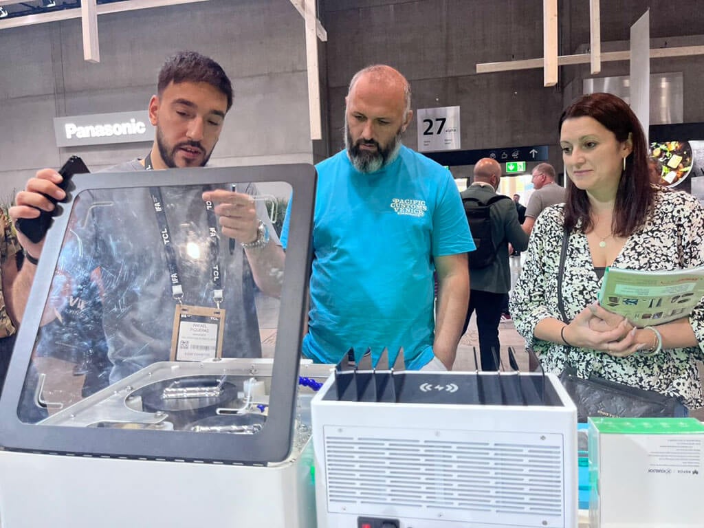 showcasing refox products at ifa berlin