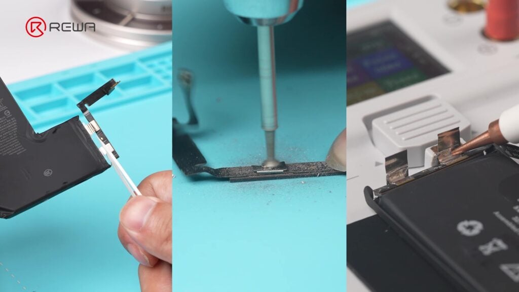 fix iphone unknown part message using diagnostic-compatible parts The process of replacing BMS board to a new battery cell