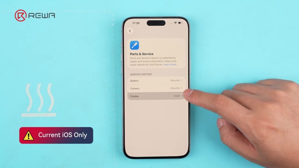 fix iphone unknown part message using diagnostic-compatible parts The diagnostic-compatible screen and battery are only for current iOS