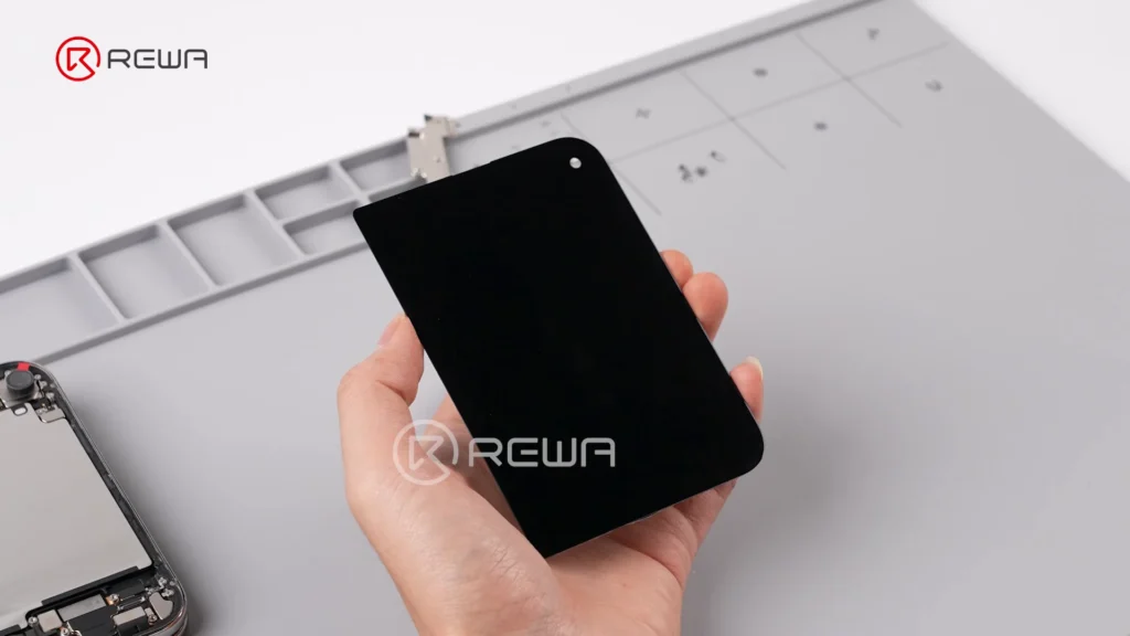 iphone duo teardown: double screens, double repair risk? 5.4 inch outer display of iphone duo