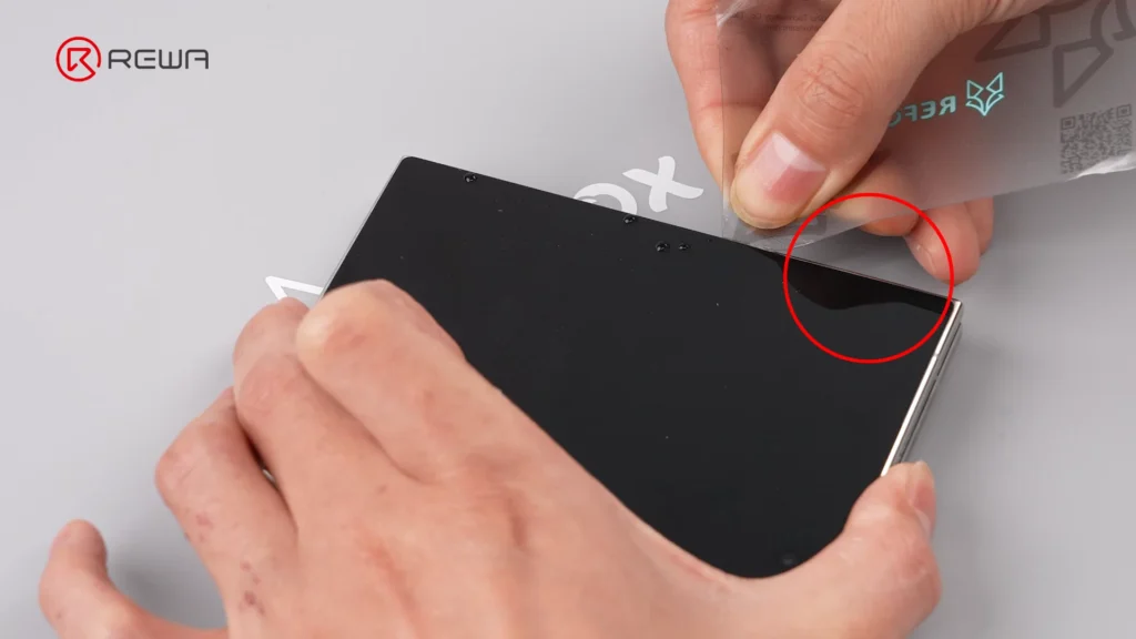 iphone duo teardown: double screens, double repair risk? avoiding the outer display cable near the lower right corner